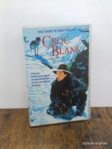 Vhs croc blanc k7 - croc,