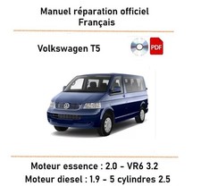 Revue technique Manuel réparation officiel Volkswagen T5