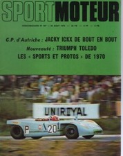SPORT MOTEUR 197 1970 GP