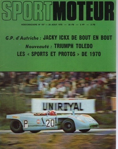 Sport moteur 197 1970 - moteur,