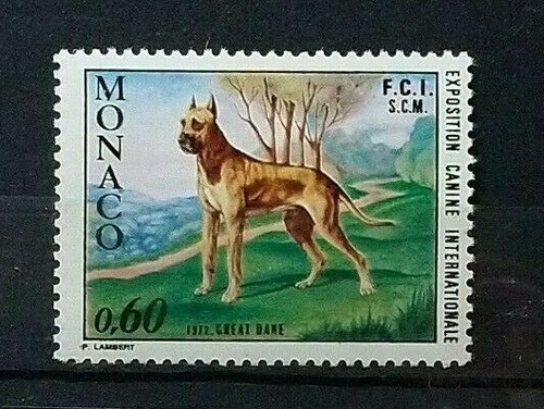 Monaco timbre 880 dogue - monaco,