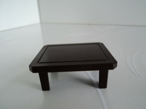 Playmobil table basse marron - table,