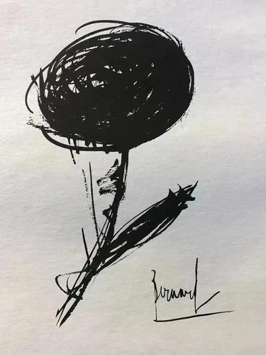 Bernard buffet la rose - bernard,