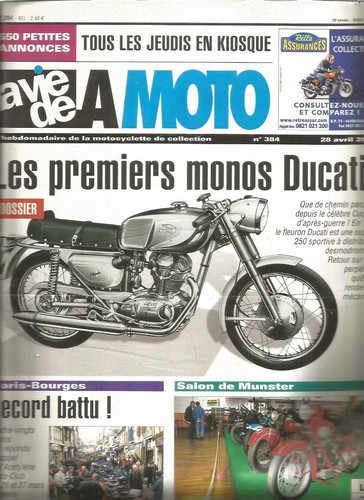Vie moto n 384 - la, 1er