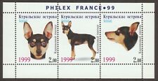 MINIATURE PINSCHER ** Int'l Dog Postage Stamp Art Collection * Great Gift Idea *