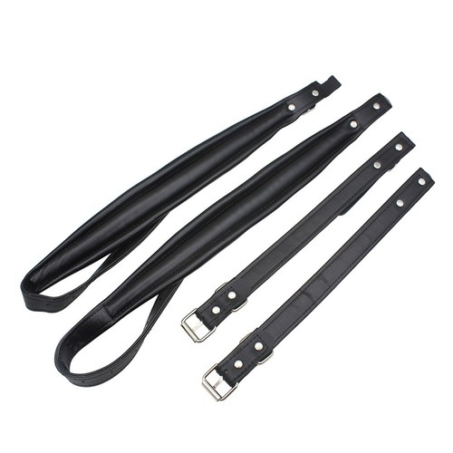 Bretelles cuir confortables - bretelles, en