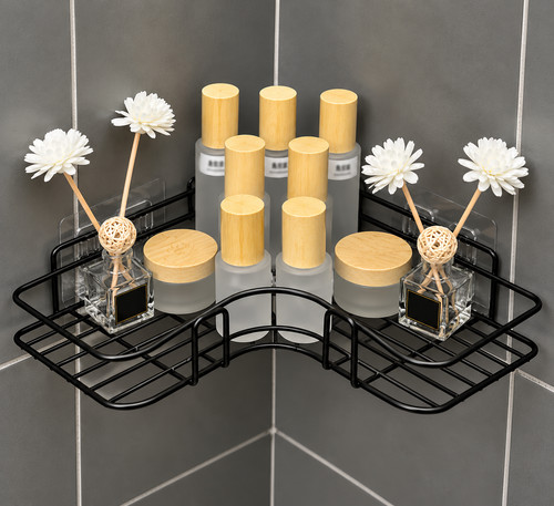 étagère douche ventouses - Étagère,