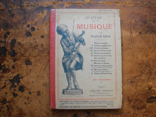 Livre musique claude - musique;,