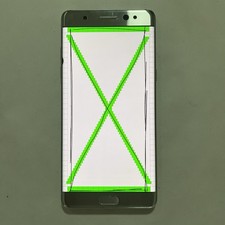 Bad LCD Touch Screen With Frame For Samsung Galaxy Fe SM-N930 N935 Fe Silver