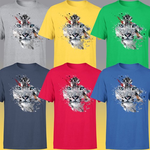 Snow leopard tiger king wild - snow,