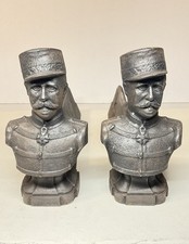 PAIRE DE CHENETS MARÉCHAL