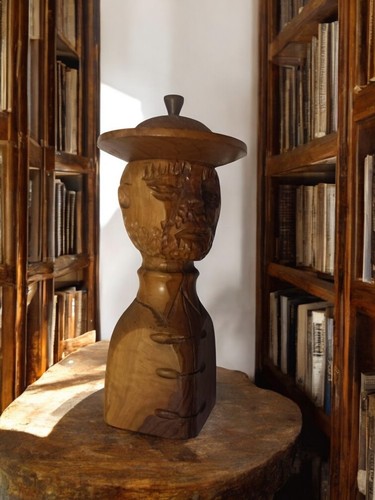 Moulin poivre ancien visage - ancien,