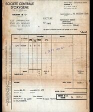 SAINT-FLORENT-sur-CHER (18) Sté d'OXYGENE ACETYLENE / welds "BAUDIN" in 1949