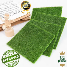 5Pcs Mini Plantes Artificielles Faux Gazon Décor DIY Maison Jardin Paysage Vert
