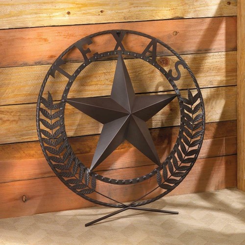 Large metal texas lone - large,