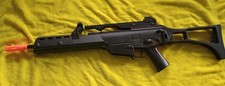Echo1 G36 Airsoft Rifle. Extended Barrel. 1 Magazine.