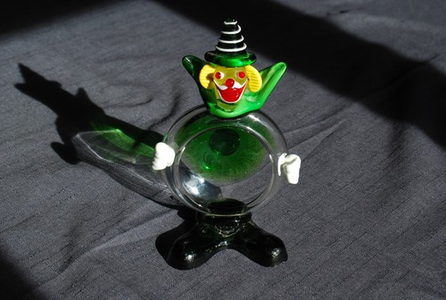 Murano clown debout - murano, ramasse