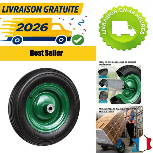Roue brouette 8 wiltec - brouette, 3.50-8