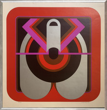 OLD 1974 POPART SILKSCREEN SIGNED MEINMANN AND NUMBERED (3)