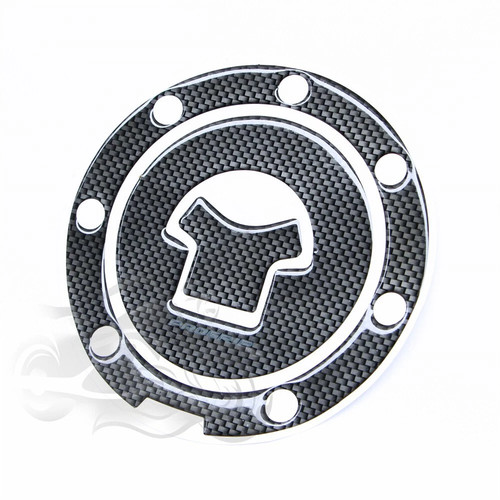 Fuel gas cap cover pad - fuel, sticker