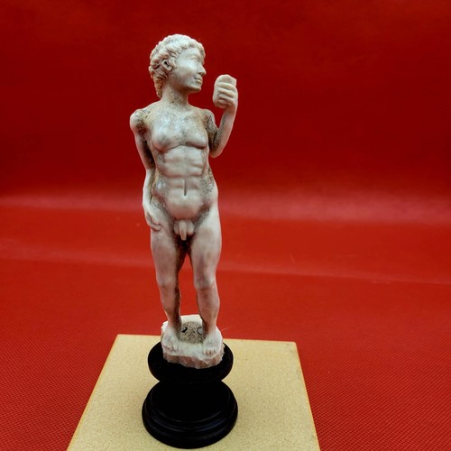 Statuette masculin sculpté - statuette, nu