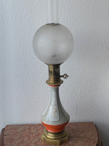 Ancienne lampe pétrole - lampe, À