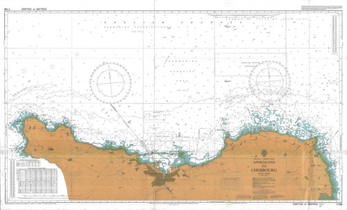 Carte murale marine des - carte,