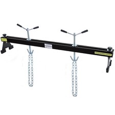 Traverse support cric de moteur boite pont sur garde boue mécanique 500Kg noir
