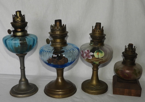 Lot lampes à pétrole - de, 4