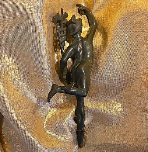 Bronze hermes mercury - hermes, /mercury