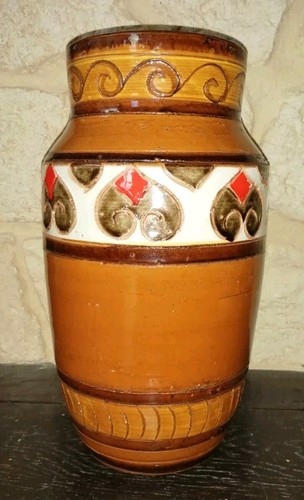 Vase vintage en grès - ar,