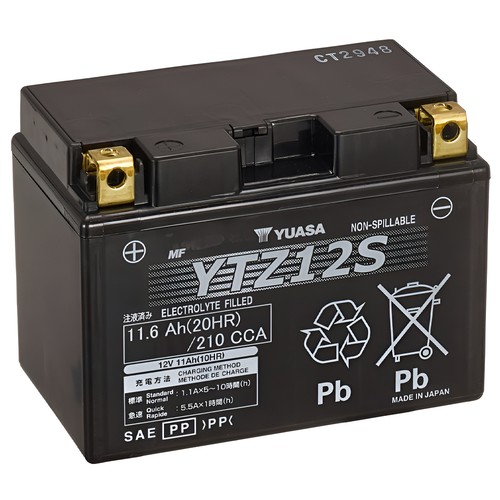 Batterie yuasa ytz12s 12v - ytz12s,