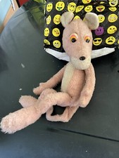 RARE PINK PANTHER 80s Vintage Plush Cartoon