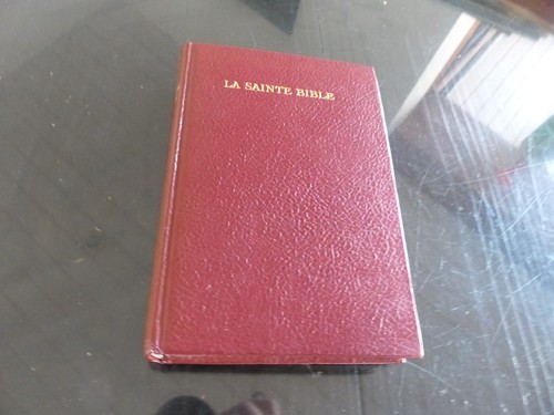 Bible segond société - segond,