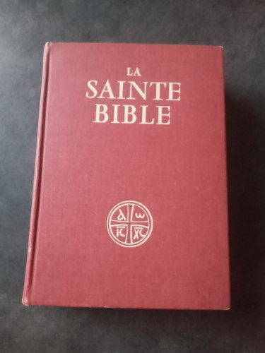 Sainte bible édition du - bible,