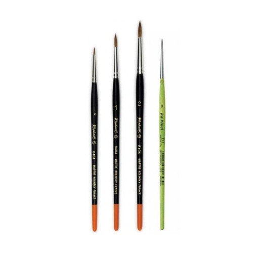 Pinceaux rond aquarelle - 4,