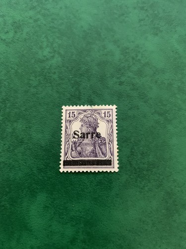 Sarre emis 1920 - re,