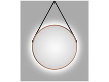 Miroir Lumineux Design Argent