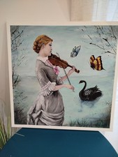 tableau la violoniste