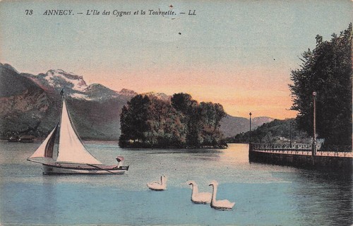 Annecy ile des - annecy, et