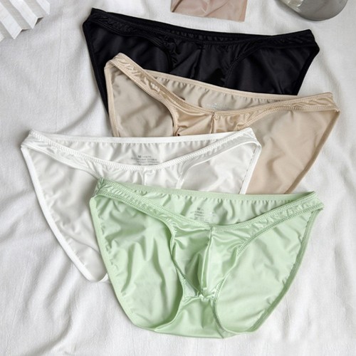 Slip homme soie glacée - homme,