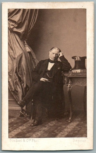 Cdv 1865 andré dupin - cdv,