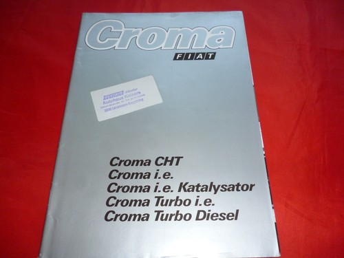 Fiat croma cht catalytic - croma,