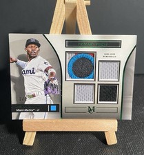 2024 Topps Museum Collection Jazz Chisholm Primary Pieces Quad Relic 1/1 RARE SP