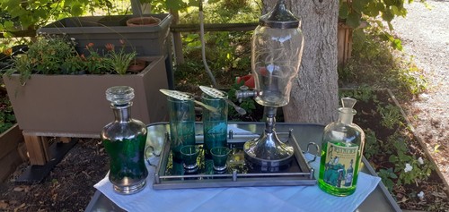 Ancien service absinthe - a,