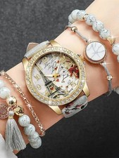 ? Coffret montre avec bracelets assortis – Cadeau chic pour femme ❤️