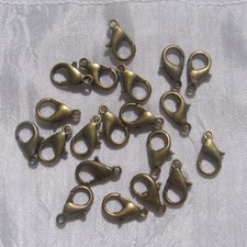 LOT DE 20 FERMOIRS MOUSQUETONS