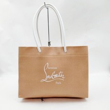 Christian Louboutin Tote Bag  Beige PVC 4483145