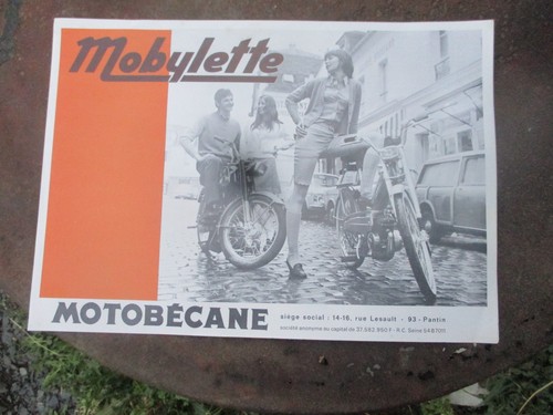 Mobylette motobecane - mobylette,