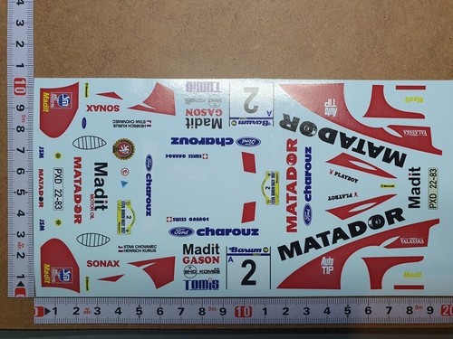 Decals ford escort rs - ford,